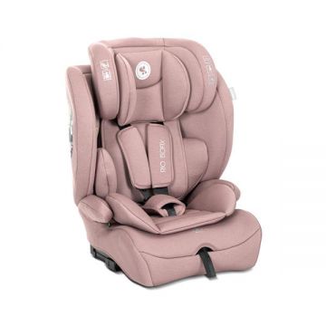 Scaun auto pentru copii Lorelli Rio Pink i-Size, isofix, 15 luni-12 ani, 76-150 cm, tetiera reglabila, husa detasabila