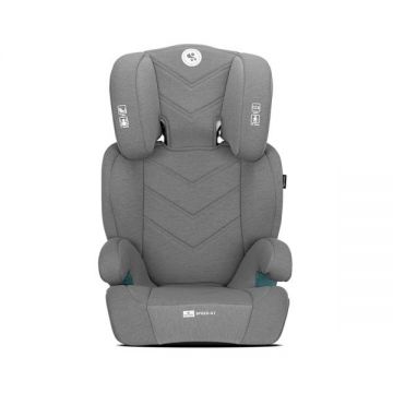 Scaun auto pentru copii Lorelli Speed GT Grey i-Size, isofix, transformabil in inaltator auto, tetiera reglabila, cotiere, husa detasabila, 3-12 ani, 100-150 cm