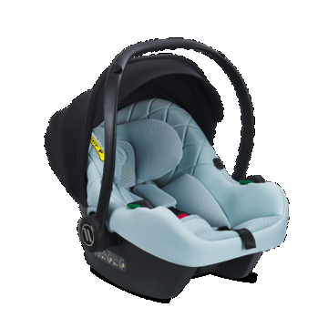 Scoica auto Avionaut Cosmo Airflow, 0 - 13 kg, i-Size, R129, Negru/Albastru