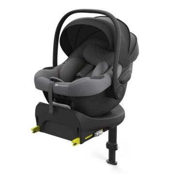 Scoica auto Kinderkraft I-Lite cu baza Endura Safe Fx, R129, 0 - 13kg, Gri