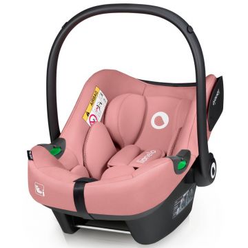 coica auto Lionelo i-Size Astrid Roz, 0-13 Kg, 40-87 cm, maner si capotina reglabile, protectie laterala avansata, salteluta confortabila, testat ADAC, Conform cu standardul R129