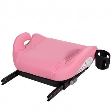 Inaltator auto cu isofix Buf Boof iSize Hero omologat R129 125-150 cm sau 22-36 kg Roz