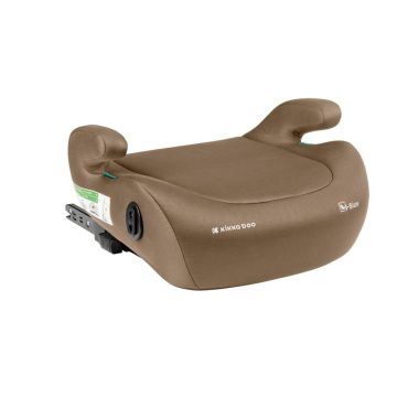 Inaltator auto cu isofix Kikkaboo i-Tip 2 i-SIZE Beige 125-150 cm, suport pahar inclus, centura de ghidaj, husa lavabila, cotiere, certificat R129