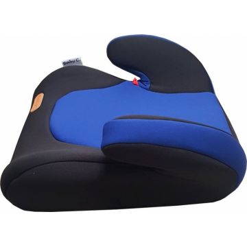 Inaltator auto cu manere Baby Care PRO Albastru cu Negru 15-36 kg, Sistem de prindere in centura de siguranta, Omologare R-129 i-Size, Husa detasabila si lavabila