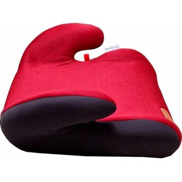 Inaltator auto cu manere Baby Care PRO Rosu 15-36 kg, Sistem de prindere in centura de siguranta, Omologare R-129 i-Size, Husa detasabila si lavabila