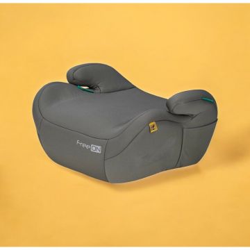 Inaltator auto, FreeON, Libra, Pentru copii, I-size, 125-150 cm, Orientare in sensul directiei de mers, Conform cu standardul european de securitate ECE R129, Khaki