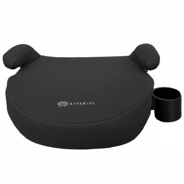 Inaltator auto pentru copii Appekids Junior Black i-Size cu isofix 125-150 cm