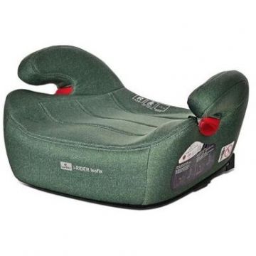 Inaltator Auto pentru Copii i-Rider Isofix 125-150CM 6-12 Ani Verde