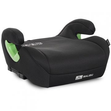 Inaltator Auto pentru Copii Malibu Isofix 6-12 Ani 125-150CM cu Conectori pentru Ghidaj Negru