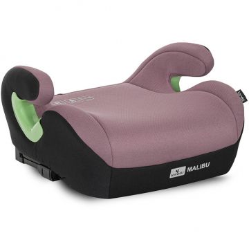 Inaltator Auto pentru Copii Malibu Isofix 6-12 Ani 125-150CM cu Conectori pentru Ghidaj Roz