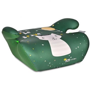 Inaltator Auto pentru Copii Orion i-Size 125-150CM 6-12 Ani Green Cat