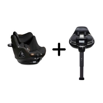 Joie - Set scaun auto rotativ i-Harbour Signature Eclipse, 40-105 cm + Baza i-Size i-Base Encore, testat ADAC