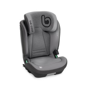 Scaun auto, Be Cool, Bravo, I-Size, 100-150 cm, 4-12 ani, Cu isofix, Cu inclinare anatomica, Conform cu standardul european de securitate ECE R129, Be Smoke