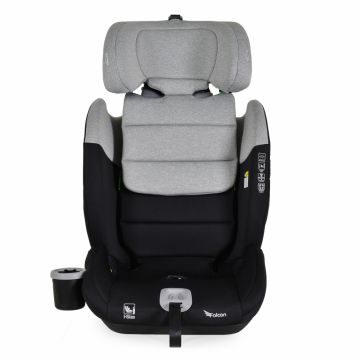 Scaun auto Cangaroo Falcon Opal grey 76-150 cm,certificat I-Size R129,protectie SPS,tetiera din spuma memorie reglabila 9 pozitii,salteluta reductor si suport pahar incluse
