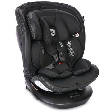 Scaun Auto Copii Aviator i-Size isofix cu Baza Rotativa 360 Grade 0 Luni - 12 Ani 40-150CM Maxim 36KG Negru Jasper