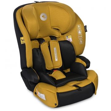 Scaun Auto Copii Benevento Isofix i-Size 15 Luni-12 Ani 76-150CM Galben/Negru