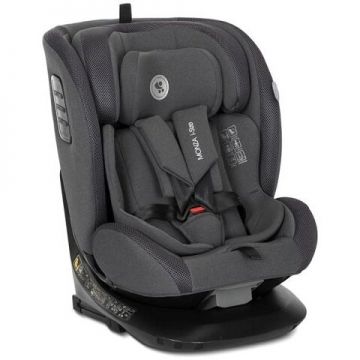 Scaun Auto Copii Monza i-Size Isofix Rotativ Anti Rebound Bar 40-150CM Maxim 36KG Gri