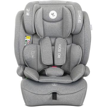 Scaun Auto Copii Rio i-Size Isofix 76-150CM 15 Luni-12 Ani Gri