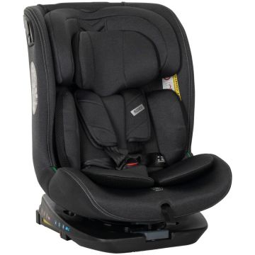 Scaun Auto Copii Rodeo i-Size Isofix Rotativ 0 Luni-12 Ani 40-150CM Max 36KG Negru
