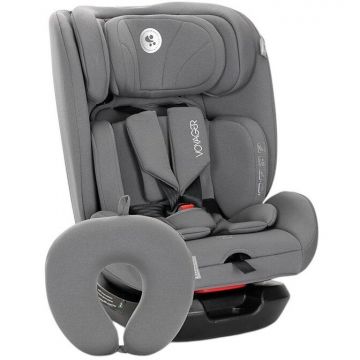 Scaun Auto Copii Voyager i-Size Pernuta de Calatorie Inclusa 0 Luni - 12 Ani 40-150CM Gri