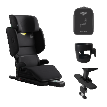 Scaun auto inaltator Axkid UP Black + Accesorii