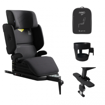 Scaun auto inaltator Axkid UP Mist Grey +Accesorii