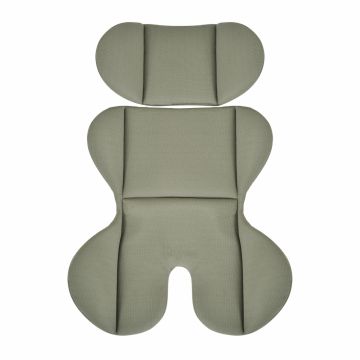 Scaun auto Moni Start Green certificat I-Size R129,pentru copii 76-150 cm,tetiera reglabila 13 pozitii,centura fixare Top-Tether,pernuta reductor,husa detasabila,jucarie plus si paturica CADOU