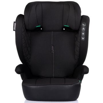 Scaun auto pentru copii Chipolino Cyber Noir 100-150 cm I-Size, husa detasabila, tetiera reglabila