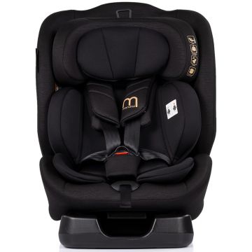 Scaun auto pentru copii Chipolino Mondial Noir 40-150 cm I-Size cu spatar reglabil