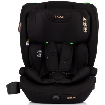 Scaun auto pentru copii Chipolino Tycoon Blackberry i-Size 76-150 cm, tetiera reglabila, husa detasabila, suport pahar