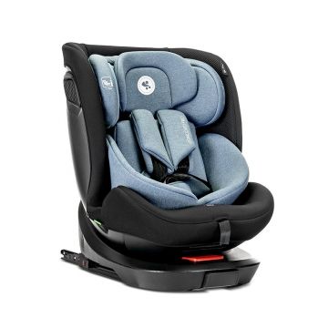 Scaun auto pentru copii Concord Pro Blue 40-150 cm, isofix, picior de sprijin, rotativ 360, cu perna de calatorie, 0 luni-12 ani