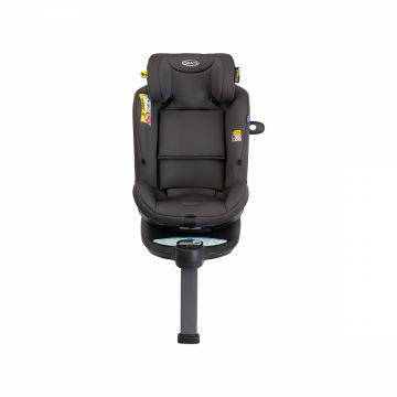 Scaun auto pentru copii Graco Turn2Me Grow Iron, 40-125 cm, certificata R129 si testat ADAC