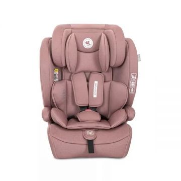 Scaun auto pentru copii Lorelli Adventure Pink i-Size, 15 luni-12 ani, 76-150 cm, tetiera reglabila, husa detasabila
