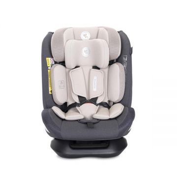 Scaun auto pentru copii Lorelli Scorpius Beige i-Size, 0 luni-12 ani, 40-150 cm