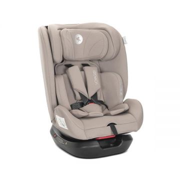 Scaun auto pentru copii Lorelli Voyager Beige i-Size, inclusa pernuta de calatorie, 0 luni-12 ani, 40-150 cm