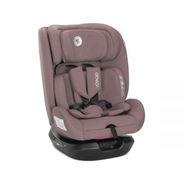 Scaun auto pentru copii Lorelli Voyager Pink i-Size, inclusa pernuta de calatorie, 0 luni-12 ani, 40-150 cm
