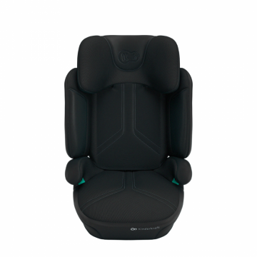 Scaun auto pliabil Kinderkraft XPand 2 Pro Graphite Black 100-150 cm, tetiera reglabila, protectie laterala, sistem isofix