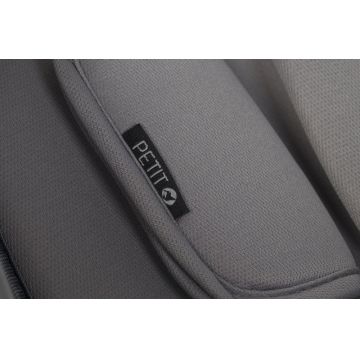 Scoica auto Colibro Petit i-Size, omologata R129, cu tetiera reglabila, copertina ajustabila, maner de transport ajustabil, pentru copii intre 40-87 cm sau 0-13 kg, Dove