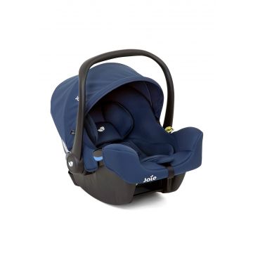 Scoica auto pentru copii Joie i-Snug Deep Sea, nastere - 75 cm, testata ADAC si testata Suplimentar la impact lateral, frontal si din spate