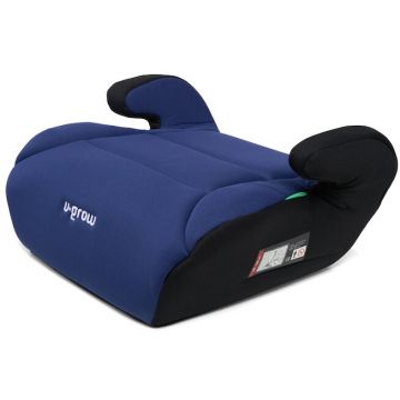 U-GROW Inaltator auto pentru copii U-Grow, 125-150cm, certificat R129, fara isofix, albastru/negru