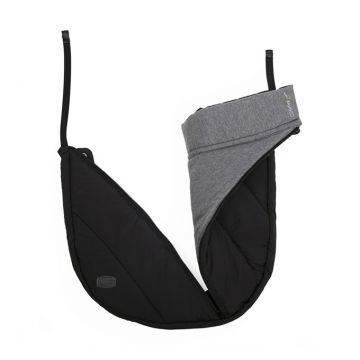 Husa protectie picioare universala Chicco pentru scoica auto, Negru, 0 luni+