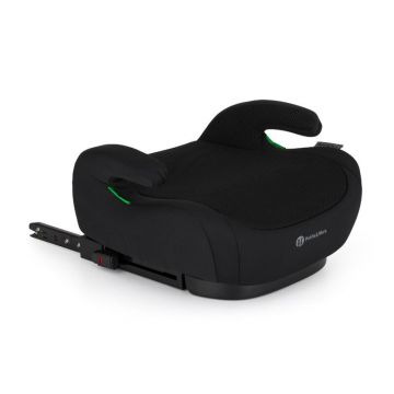 Inaltator auto, Petite&Mars, Optimus Pro, I-size, 125- 150 cm, 22-36 kg, Cu isofix, Forma ergonomica, Husa detasabila, Negru