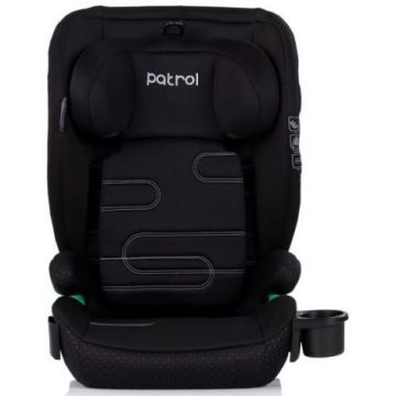 Scaun auto Chipolino Patrol I-Size 100-150 cm cu sistem Isofix noir