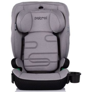 Scaun auto Chipolino Patrol I-Size 100-150 cm cu sistem Isofix platinum