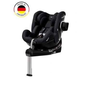 Scaun auto cu baza isofix Recaro Toron 1 Fresh Black, R129 EU, 0-4 ani, cu inclinatie 170 grade si rotire 360 grade