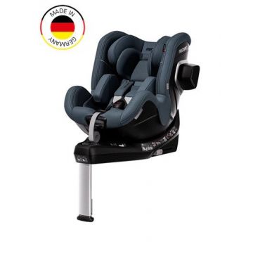 Scaun auto cu baza isofix Recaro Toron 1 Gallant Grey, R129 EU, 0-4 ani, cu inclinatie 170 grade si rotire 360 grade