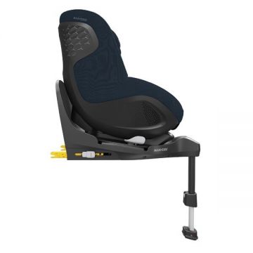 Scaun auto I-Size Maxi-Cosi Mica 360 Pro Authentic Truffle cu baza isofix, protectie impact lateral, baza glisanta, husa detasabila