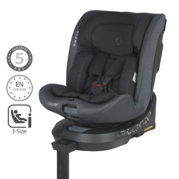 Scaun auto iSize, Coccolle Ario,  40-150 cm, Anthracite