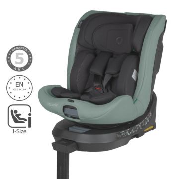 Scaun auto iSize, Coccolle Ario,  40-150 cm, Forest Sage