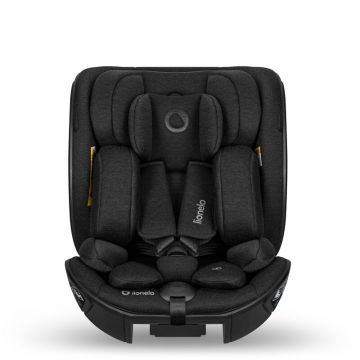 Scaun auto Lionelo Moxie Next I-Size negru 40-105 cm, cu tetiera reglabila pe 8 trepte, inclinare spatar in 5 pozitii si husa detasabila, Conform cu R129